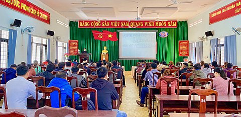 Huyện Cư M’gar: Khai giảng lớp bồi dưỡng đảng viên mới, khoá II năm 2020
